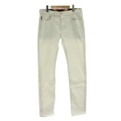 ブラックレーベルクレストブリッジ BLACK LABEL CRESTBRIDGE ストレートパンツ フルレングス 76 白 ホワイト 無地 51R31-703-02 /PP ■GY18のサムネイル