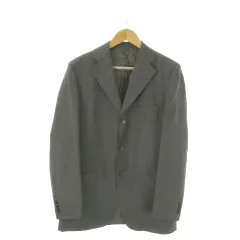 ヘンリーコットンズ HENRY COTTON'S テーラードジャケット 上着 ウール 50 グレー 無地 ノッチドラペル 長袖 /AO19 ■GY99のサムネイル