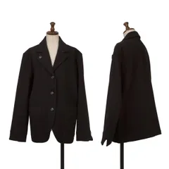 マーガレットハウエルMHL 圧縮ウールパッチポケットジャケット 黒2