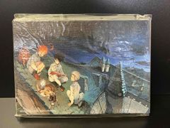 [약속의 네버랜드] 풀 컬러 아트 보드 [같은 하늘 아래] 크기: 약 225mm×160mm×20mm oth