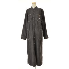 新品タグ付FREAK'S STORE Lee バンドカラーデニムシャツワンピース