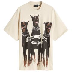 リプレゼント メンズ トップス Tシャツ Representhoroughbred TShirt Vintage White ホワイト
