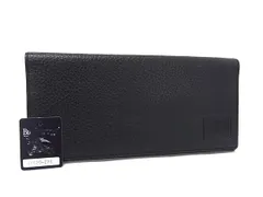 ■新品同様■ Burberrys バーバリーズ レザー 内部ノバチェック 二つ折り 長財布 ウォレット 札入れ ブラック系 DN2184