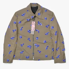 極美品 Christian Dior クリスチャンディオール × ケニーシャーフ ウールジャケット サイズ46 カーキ パープル 193C252A5185 中古 4a002392のサムネイル