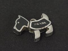 プラダ　PRADA ロゴ　イラスト　ピンバッジ　ピンバッチ　ユニセックス プラダ PRADA ロゴ イラスト ピンバッジ ピンバッチ ユニセックス