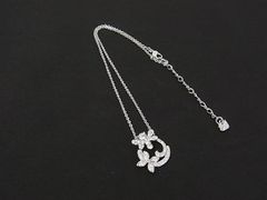 値下げ S925 パンドラ バタフライネックレス Believe you can - メルカリ