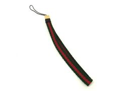 GUCCI シェリーライン ストラップ グッチ ロゴ金具付 携帯・デジカメ用
