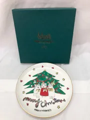 【未使用品】MIKASA　MANHATTANER'S　マンハッタナーズ　クリスマス　プレートのサムネイル