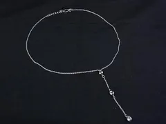 ■美品■ ANNE KLEIN アンクライン ネックレス ペンダン卜 アクセサリー レディース シルバー系 DN3554のサムネイル