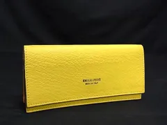 EMILIO PUCCI エミリオプッチ レザー メガネケース 眼鏡ケース サングラスケース イエロー系 DN3464のサムネイル