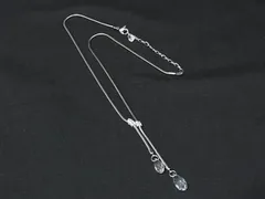 ■美品■ SWAROVSKI スワロフスキー ネックレス アクセサリー レディース  シルバー系 DN4315