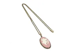 WEDGWOOD ウェッジウッド ジャスパー カメオ ネックレス ペンダン卜 アクセサリー レディース ゴールド系×ピンク系 DN3809のサムネイル
