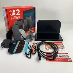 【中古品】 Nintendo Switch 2 マリオカートワールドセット ニンテンドースイッチ2 本体 ゲームハード ダウンロードコンテンツ使用不可 (fuz) 【035-260521-io-02-kit】