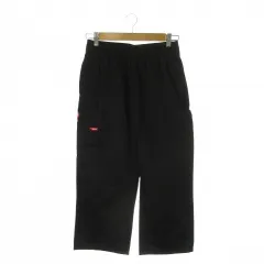 ディッキーズ Dickies カーゴパンツ ストレート ツイル ロゴ 男の子 ボーイズ M 黒 ブラック /CK29 ■GY99のサムネイル