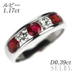 ☆1.1ct☆オーバルルビー0.23ctダイヤモンドプラチナリング指輪 - メルカリ