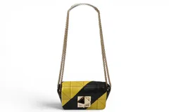 ソニア リキエル/Sonia Rykiel ショルダーバッグ ル・コパン/Le Copain  イエロー/ブラック【中古】のサムネイル