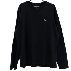 Calvin Klein Jeans 長袖カットソー ブラック M 極美品 - メルカリ