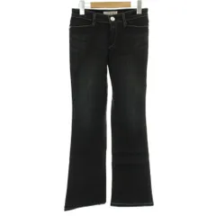 リーバイス レディースタイル LEVI'S LADY STYLE S perfect body デニムパンツ ジーンズ フレア ブーツカット 27 黒 ブラック /XZ ■GY99のサムネイル
