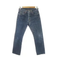 リーバイス Levi's 501 デニム ジーンズ W30 L34 青 ブルー インディゴ 無地 ボタンフライ 5ポケット /CK34 ■GY99のサムネイル