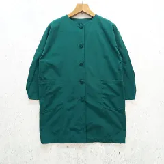archives アルシーヴ コート ゆったり 七分袖 無地 シンプル グリーン Mサイズ ◎、〇◇☆のサムネイル