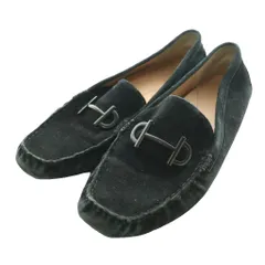 コールハーン COLE HAAN タリードライバー ドライビングシューズ スエード 7B 黒 ブラック /SS ■OS ■GY19のサムネイル