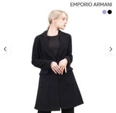 エンポリオアルマーニ 総柄ロングコート（リバーシブル）中綿 - メルカリ