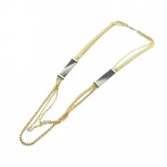 ランバン LANVIN ネックレス アクセサリー ロング ロゴ ゴールド色 ■GY11 /MQのサムネイル