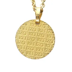 ケンゾー KENZO ネックレス アクセサリー ペンダント ロゴ ゴールド色 ■GY11 /MQのサムネイル