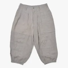 極美品 Yohji Yamamoto POUR HOMME ヨウジヤマモト プールオム サイズ2 UNBALANCED PT TUCK PANTS タックパンツ グレー 4a002415のサムネイル
