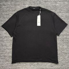 新品】PRADAプラダ Tシャツ胸ポケット メンズ チャコールグレーNERO 