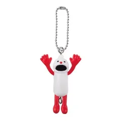 【中古】キーホルダー ノンノン(ボールチェーンver.) 「パペットスンスン つまんでつなげてひょっこり!ますこっと」