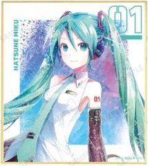 [중고] 종이 제품 하츠네 미쿠(V3)A [VOCALOID 하츠네 미쿠 무역 Ani-Art 제3탄 미니 색종이]