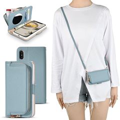[신품] Englaph iPhone 12Pro 스마트 폰 케이스 수첩 형 아이폰 12 스마트 폰 케이스 아이 폰 12 프로 세련된 어깨 걸이 목걸이 비스듬한 수첩 형 아이폰 12pro 스마트 폰 케이스 수첩 형 iPhone 12pro 12 지갑 형