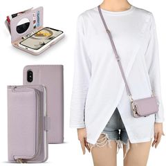 [신품] Englaph iPhone 15 스마트 폰 케이스 수첩 형 아이폰 15 스마트 폰 케이스 아이후 15 세련된 어깨 걸이 목걸이 대각선 손잡이 수첩 형 iPhone 15 스마트 폰 케이스 수첩 형 아이폰 15 지갑 형 스마트 폰 케이스