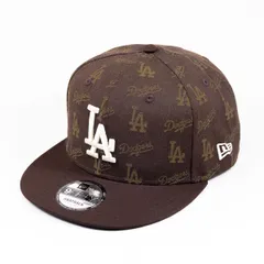 【ニューエラ正規品・新品】ニューエラ New Era® NEW ERA® 帽子 キャップ 9FIFTY MLB Jacquard ジャガード ロサンゼルス・ドジャース ブラウン(商品番号：14744818)
