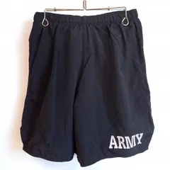 アメリカ軍　ARMY　PFU　ミリタリー　ナイロンショーツ　ショートパンツ　黒Mのサムネイル