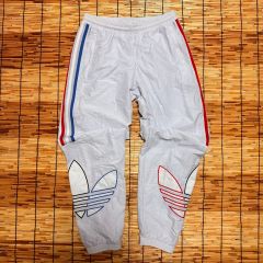 adidas トリコロール ジャージ 上下 Sサイズ白 - メルカリ