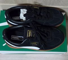 00s 希少PUMA プーマLIGA レザー/スエード ブラック 28cm - メルカリ