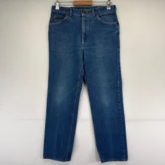 古着 リー Lee USA製 デニム パンツ デニムパンツ ストレート 大きいサイズ W34×L32  ブルー系 メンズのサムネイル