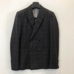 美品 定価8万円 イタリア製 0909 ゼロナイン 春夏用ストレッチダブル 
