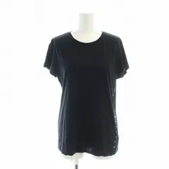 ヴァレンティノ ガラヴァーニ VALENTINO GARAVANI Tシャツ カットソー 半袖 ロゴ スタッズ S 黒 ブラック ■GY17 /MQのサムネイル