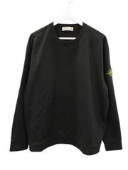 Stone Islandガーメントダイ コットン ロングtシャツ（ロンt）厚手