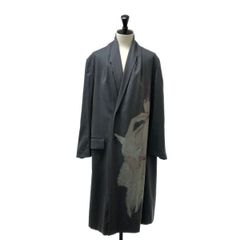 03aw yohji yamamoto POUR HOMME タトゥー コート - メルカリ