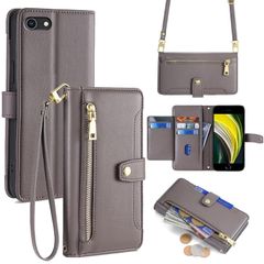 [신품] Cacheluna 수첩형 케이스 숄더 케이스 iphone 수첩형 숄더 케이스 레더 for iPhoneSE 7 8 SE 2020 SE3 2022 대각선 걸고와 소지- 스마트폰 케이스 지갑형 대응 아이폰 촉감 좋은 편