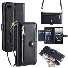 [신품] Cacheluna 수첩형 케이스 숄더 케이스 iphone 수첩형 숄더 케이스 가죽 for iPhone 16E iPhone 17E 대각선 걸고와 소지- 스마트폰 케이스 지갑형 대응 아이폰 촉감 좋은 편리