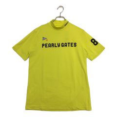PEARLY GATES モックネックシャツ イエロー サイズ5 - メルカリ