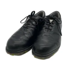 中古 ミズノゴルフ mizunoGOLF ゴルフシューズ  25cm ブラック スタビリティスタイルシューズ MP シルバーパーツ シンプル [45KM-02109]のサムネイル