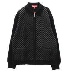 Supreme ジップアップ カーディガン ブラック S - メルカリ