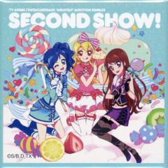 [중고] 배지·핀즈 Second Show! [STAR☆ANIS 아이카츠! 스페셜 LIVE TOUR 2015 SHINING STAR 재킷 배지]