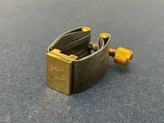 エディダニエルズ バスクラリネット用リガチャ―　ゴールドのサムネイル
